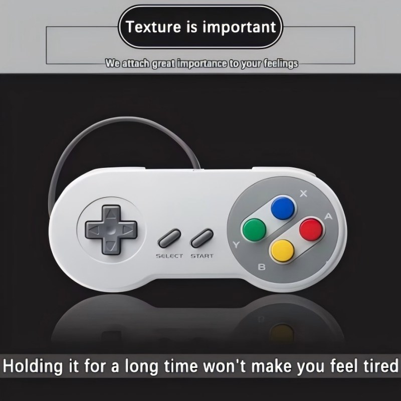 Retro Game Controller Usb - 2 Controles USB para Jogos Retrô