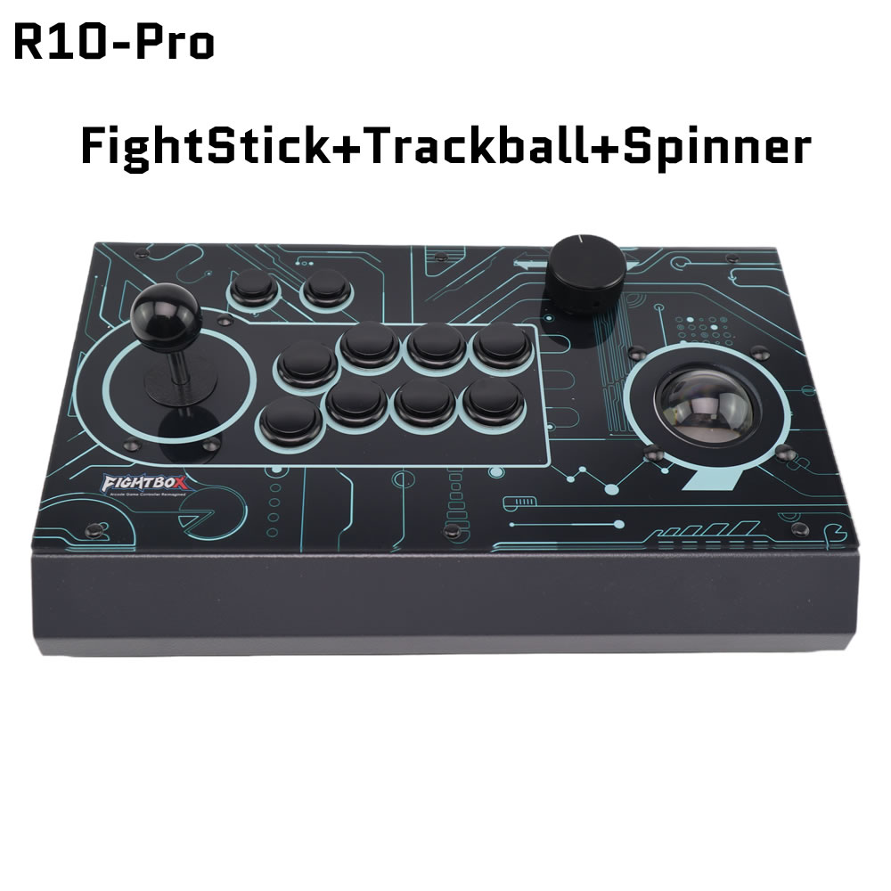 Retro Game Controller Usb - FightBox R10-PRO Arcade Fight Stick com