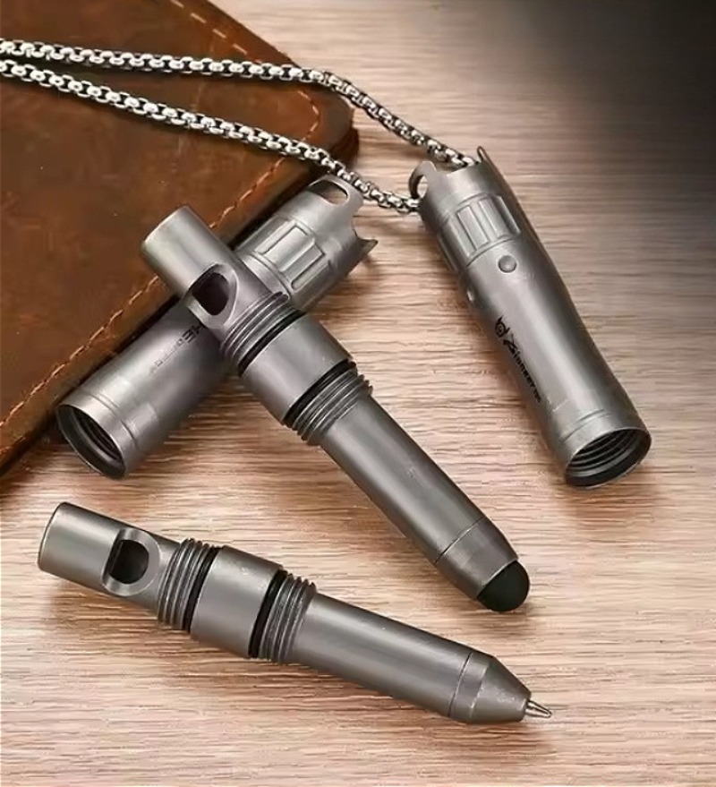 Smart Pen Digital - Caneta EDC de liga de titânio