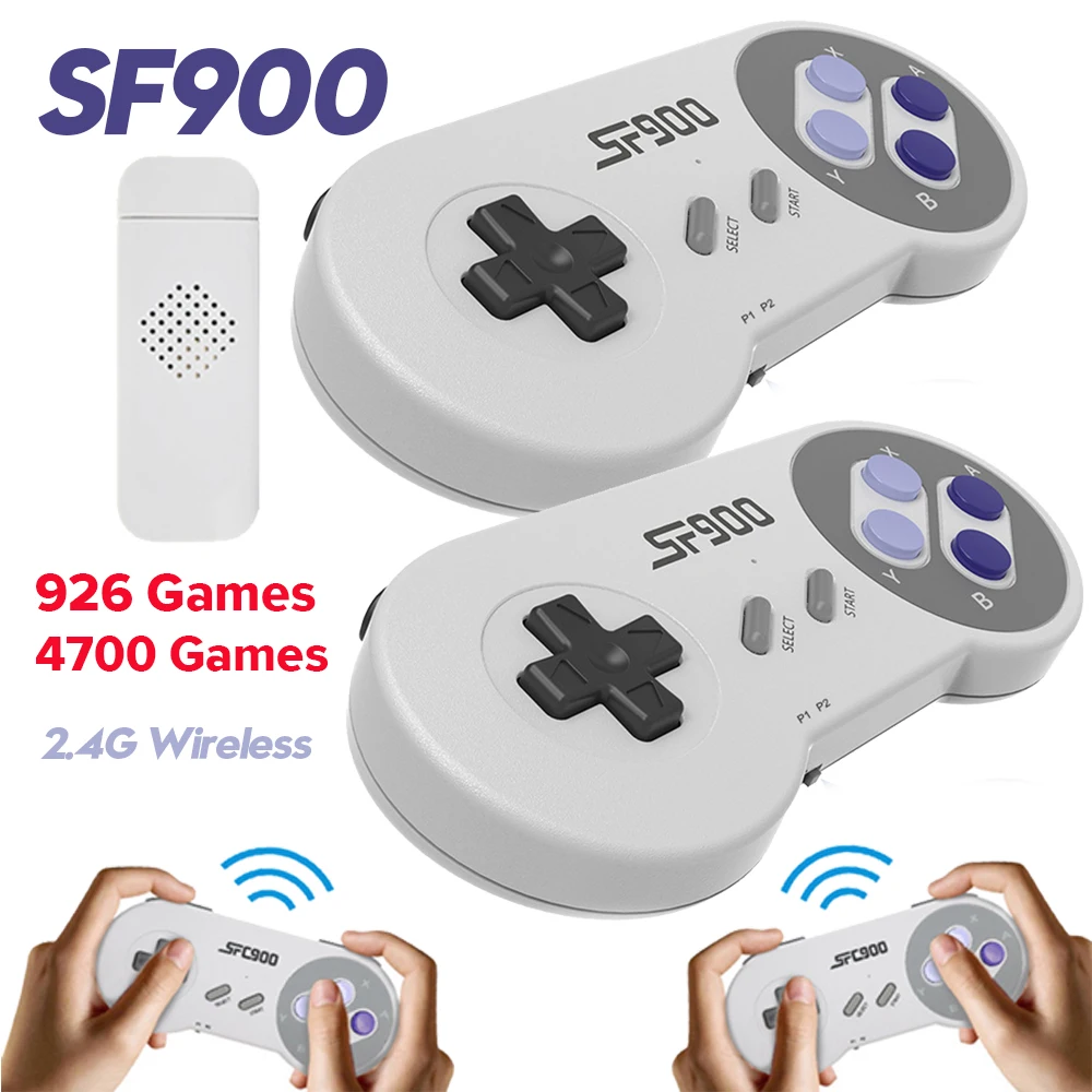 Retro Game Controller Usb - Console de Videogame Retro SF900 HD