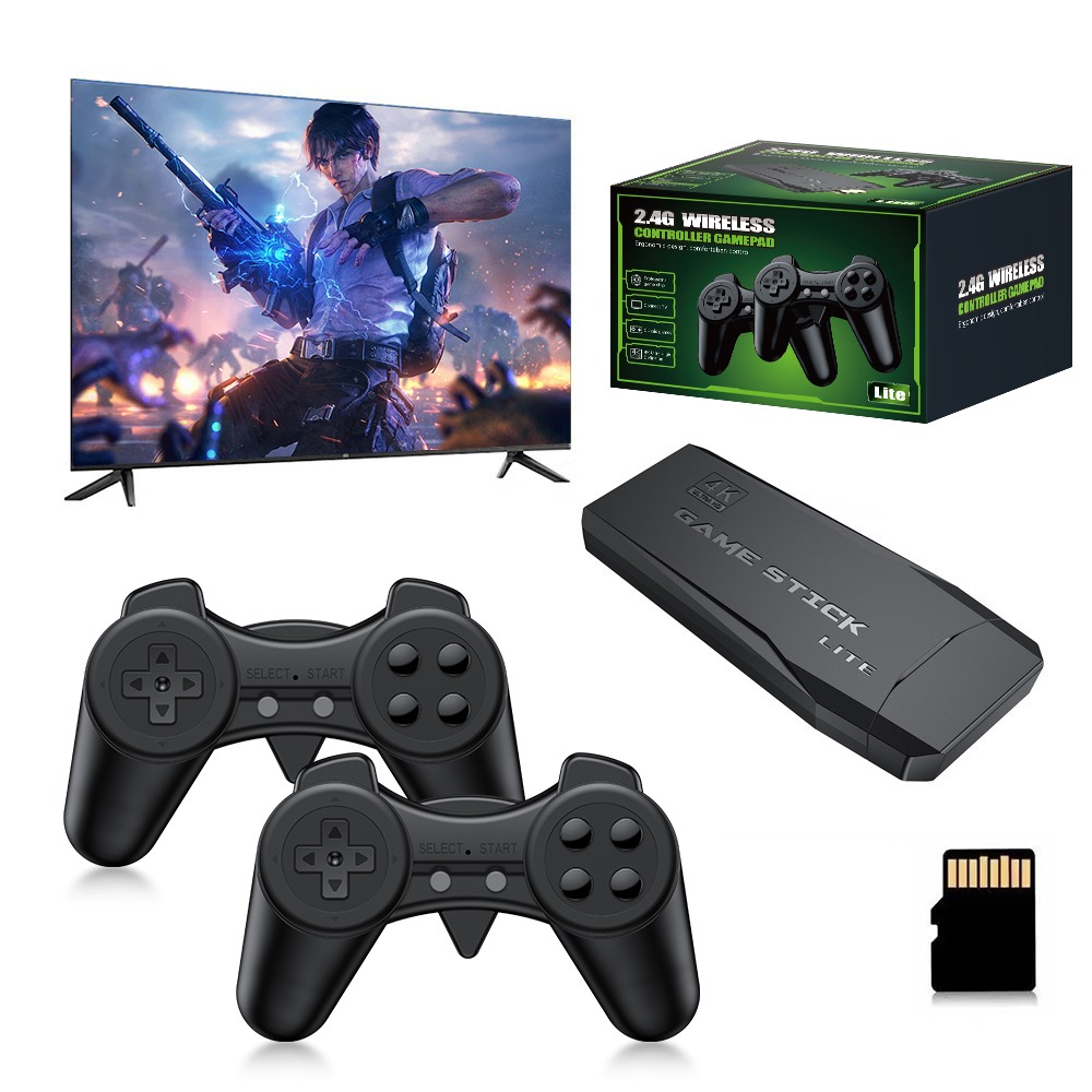 Retro Game Controller Usb - Console de Jogos Retro Portátil 4K