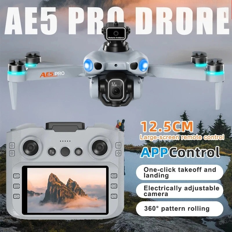 Electronics New Gadgets - Drone Original 2026 NOVO AE5 4K