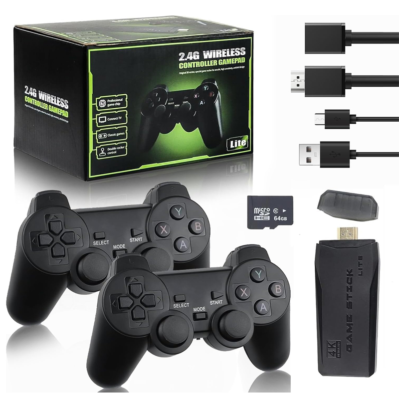 Retro Game Controller Usb - M8 Retro Game-Stick com 20000+ Jogos,