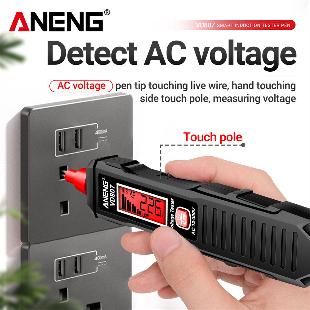 Aneng vd807 indução de uma pal - Smart Pen Digital avaliação e preço