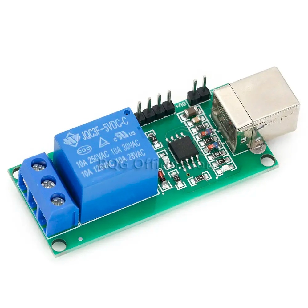 Relé USB DC 5V 1 Canal Program - Electronics & Gadgets Starting With T avaliação e preço