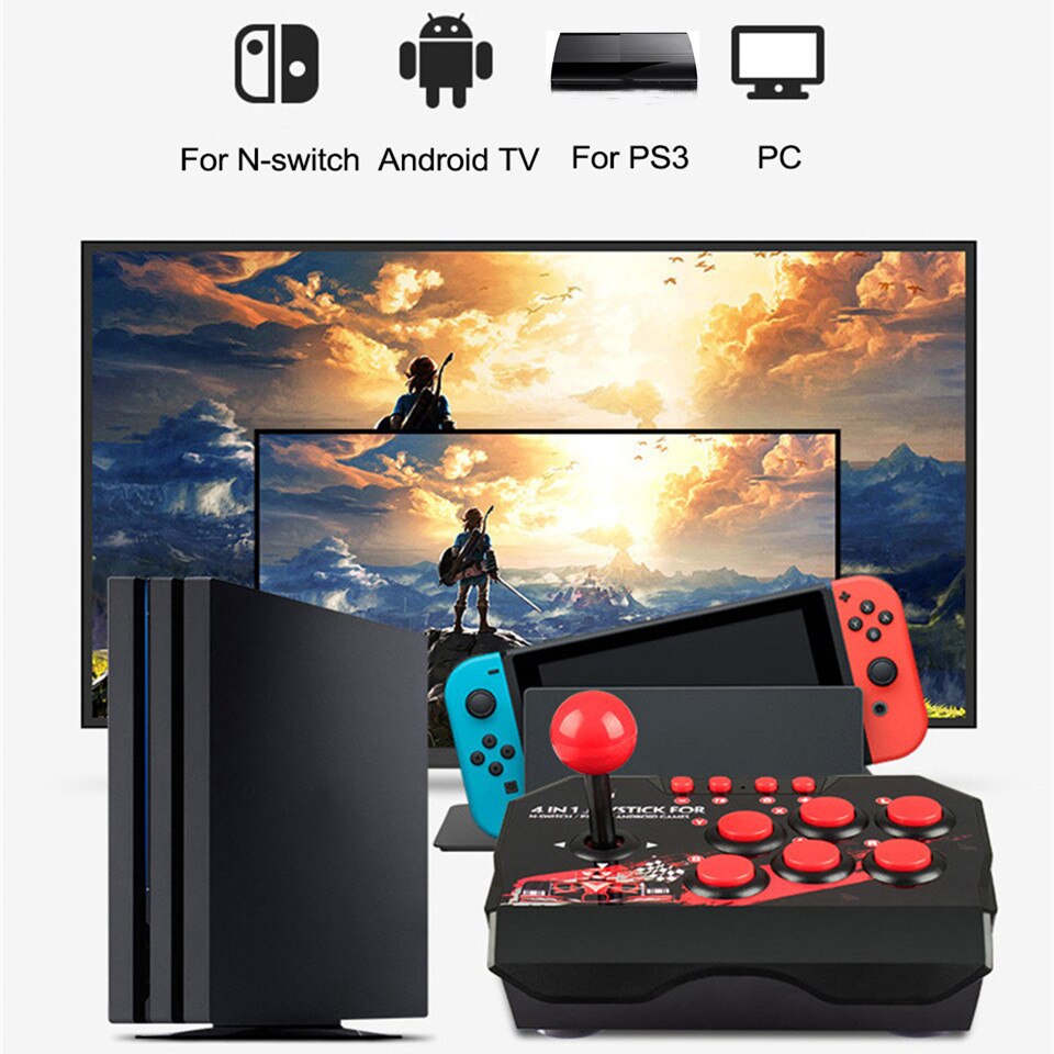GAMINJA NS002 4 Em 1 Retro Arc - Retro Game Controller Usb avaliação e preço